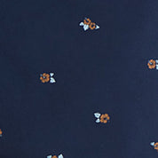 7" Printed Stretch Cotton Short In Dress Blue Hibiscus | | Weatherproof Vintage