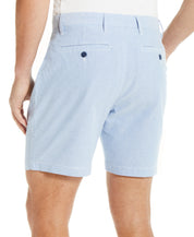 7" OXFORD SHORT IN MEDIUM BLUE | Bottoms & Denim | Weatherproof Vintage