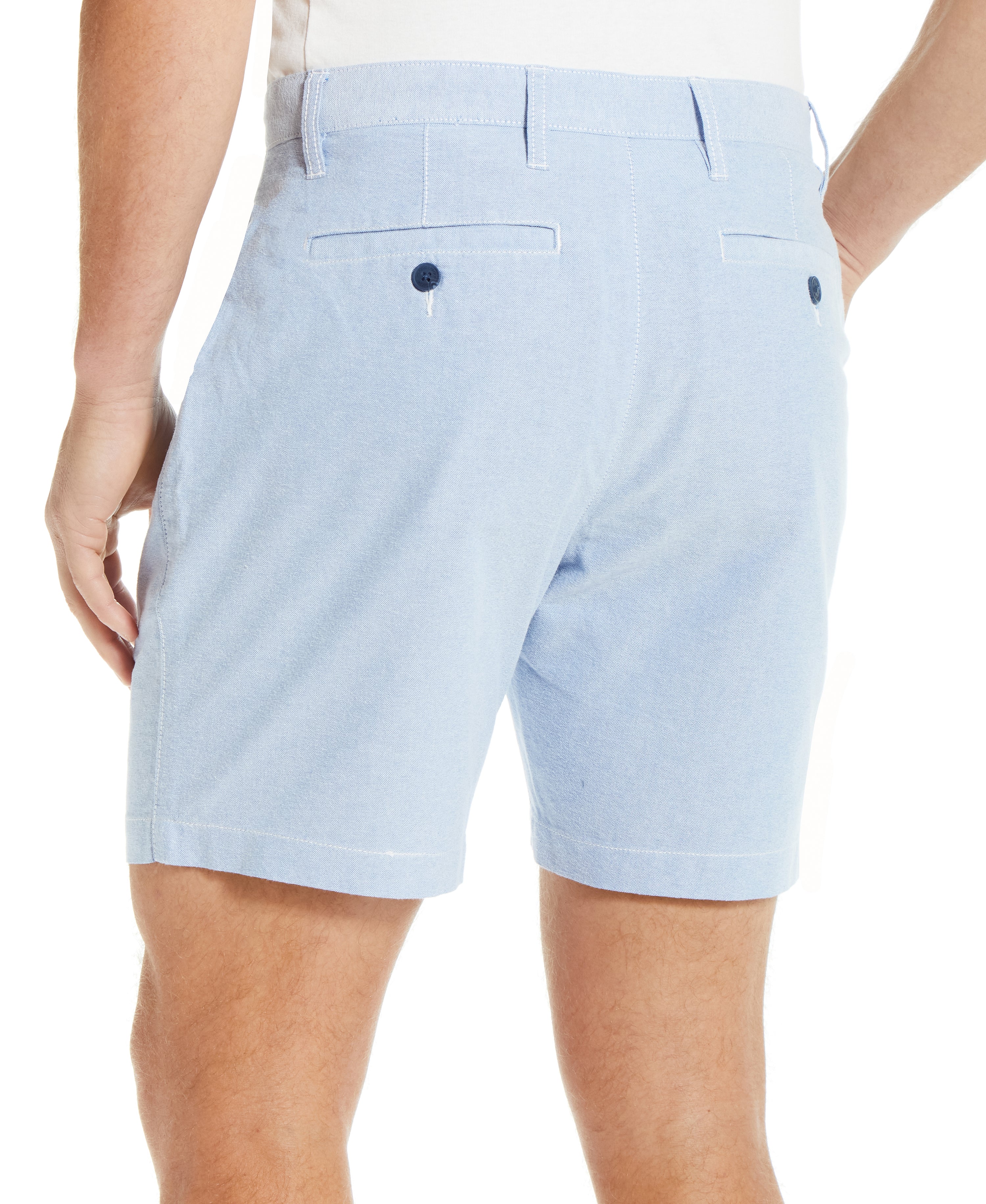 7" Oxford Short in Medium Blue
