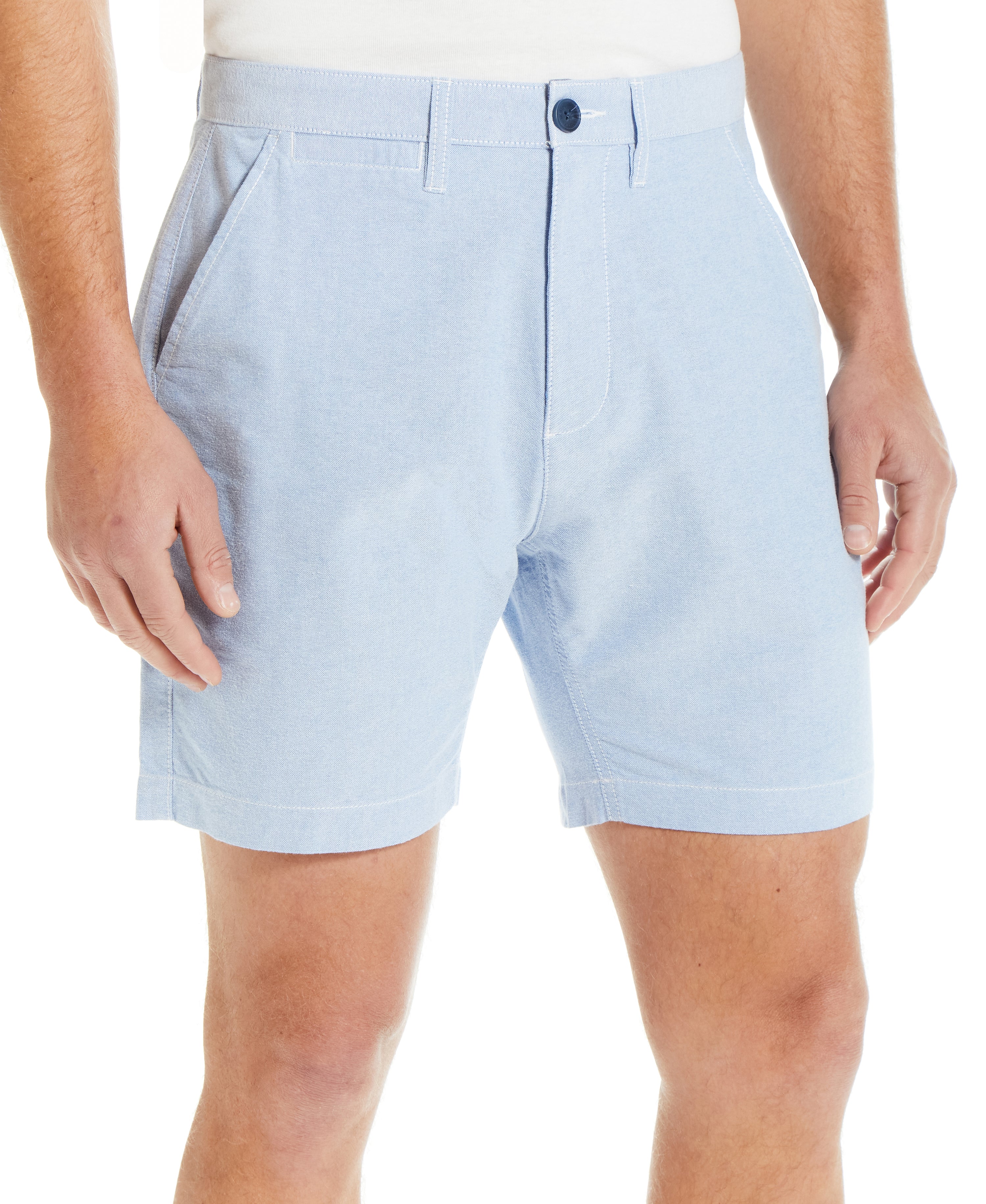 7" Oxford Short in Medium Blue