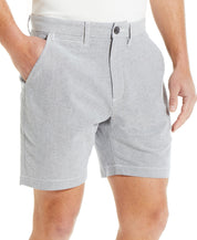 7" OXFORD SHORT IN GREY OXFORD | Bottoms & Denim | Weatherproof Vintage