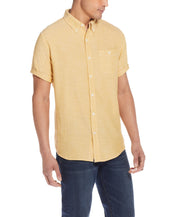 Solid Country Twill Shirt In Sauterne