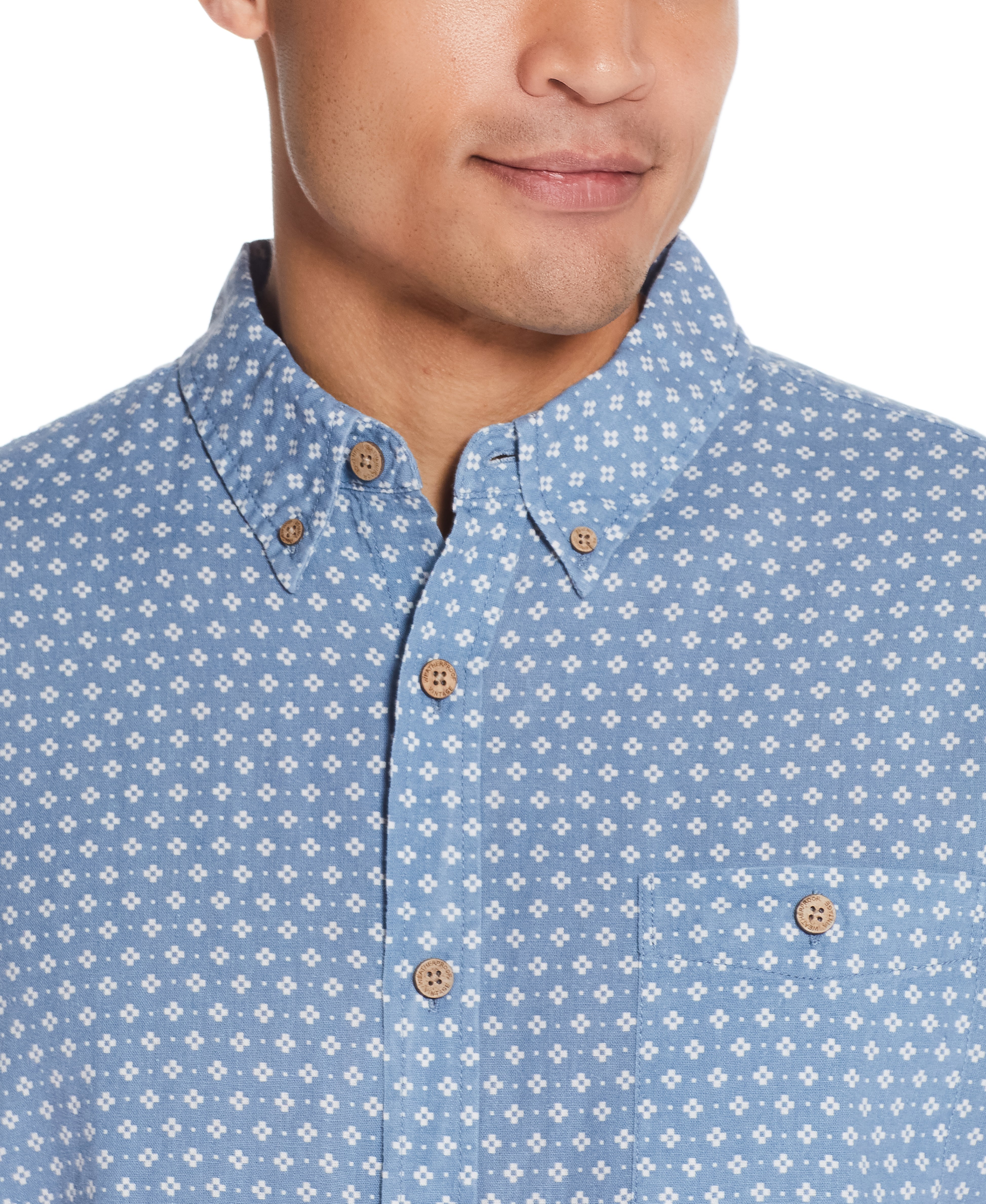 Mini Print Shirt in Riverside Floral | Weatherproof® Vintage