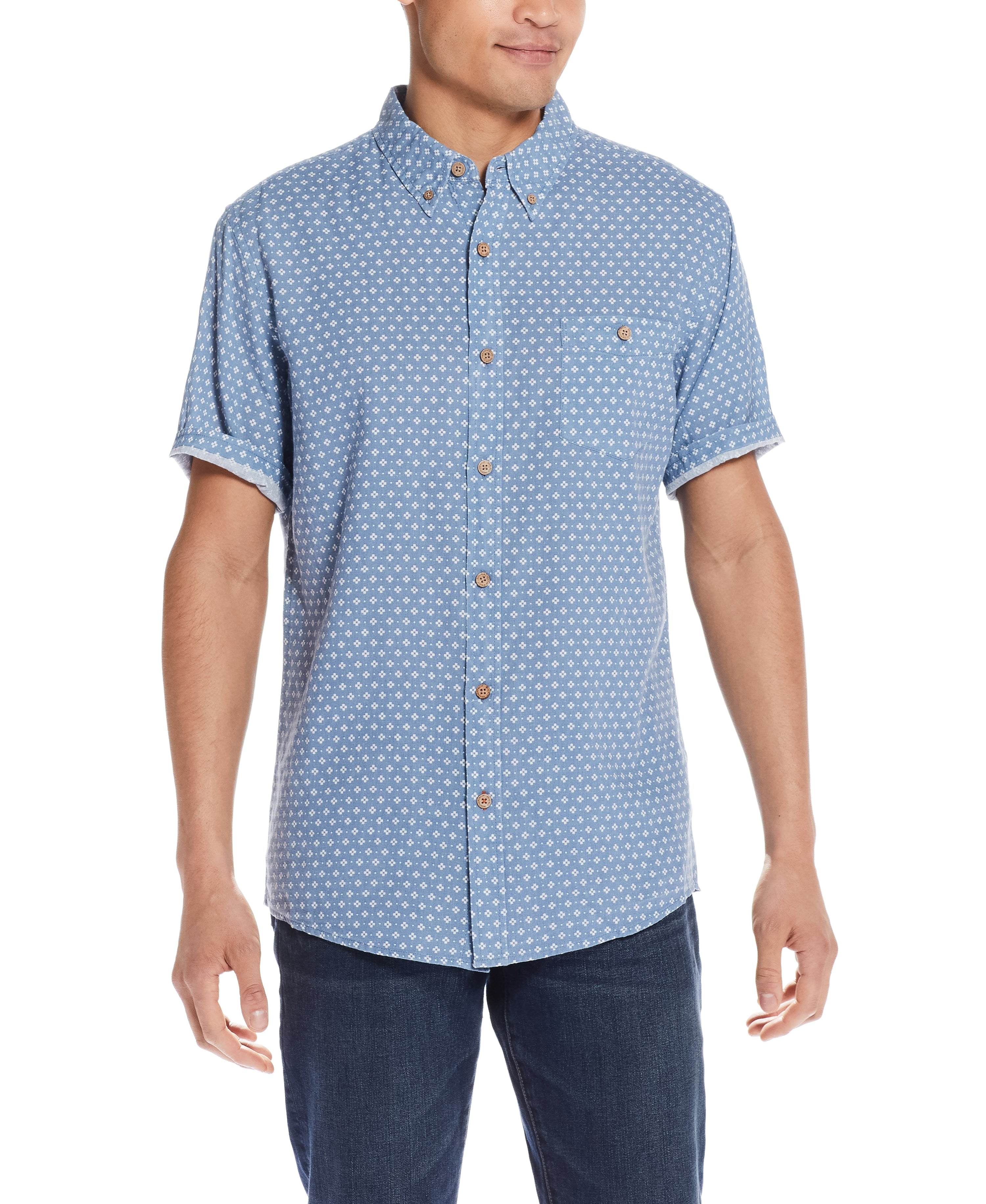 Mini Print Shirt in Riverside Floral