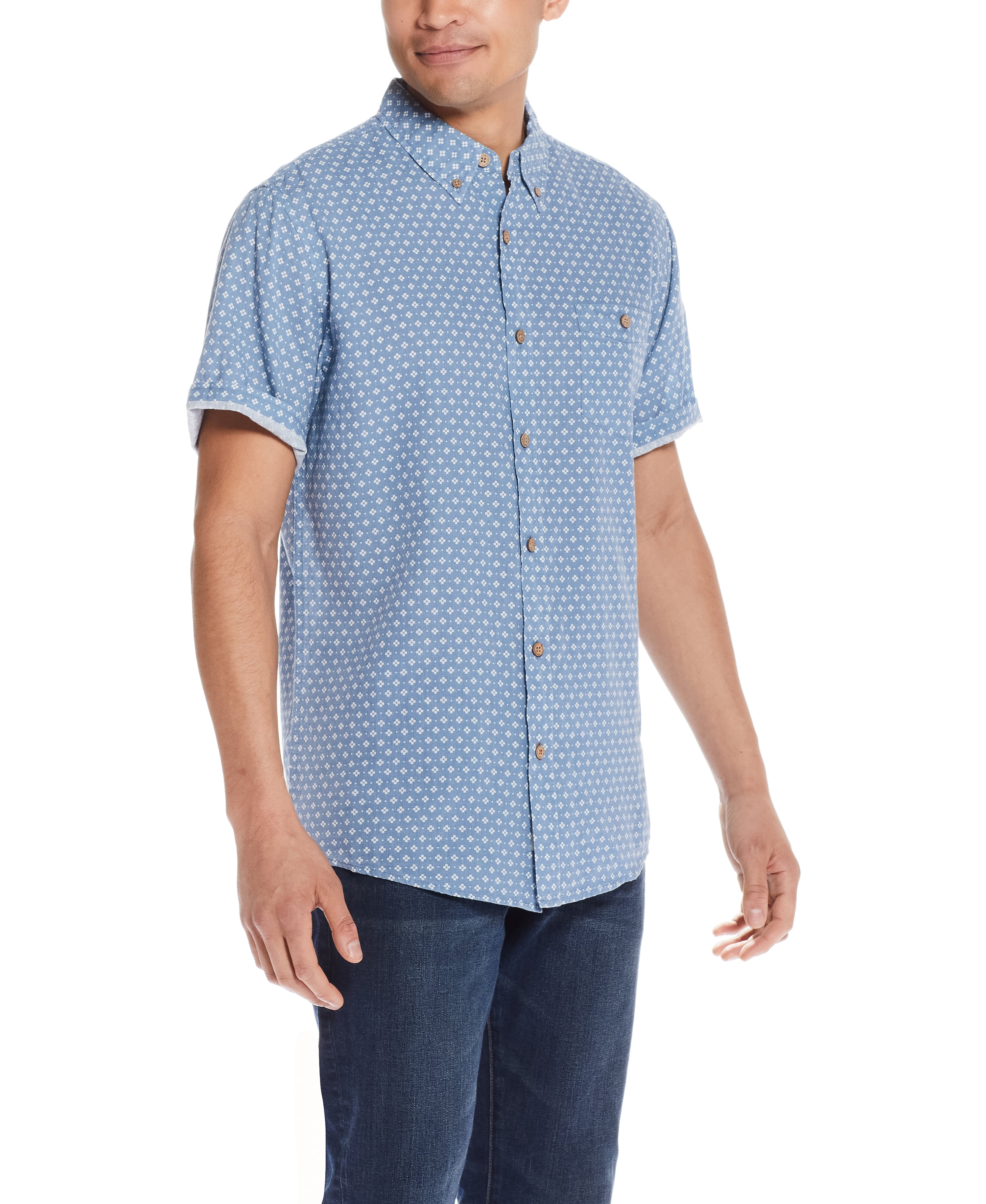 Mini Print Shirt in Riverside Floral