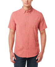 Performance Shirt In Cranberry