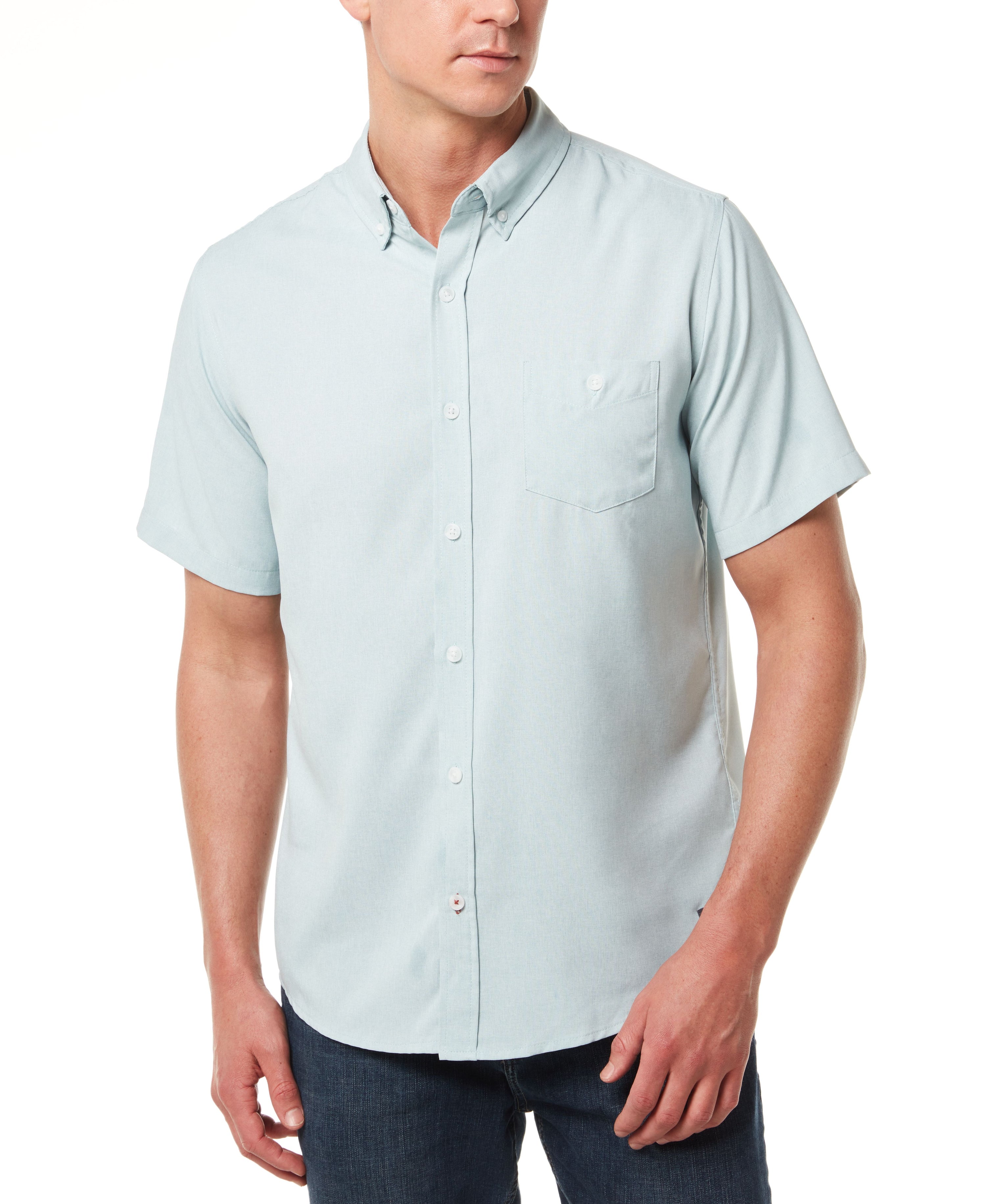 Performance Shirt in Sterling Blue