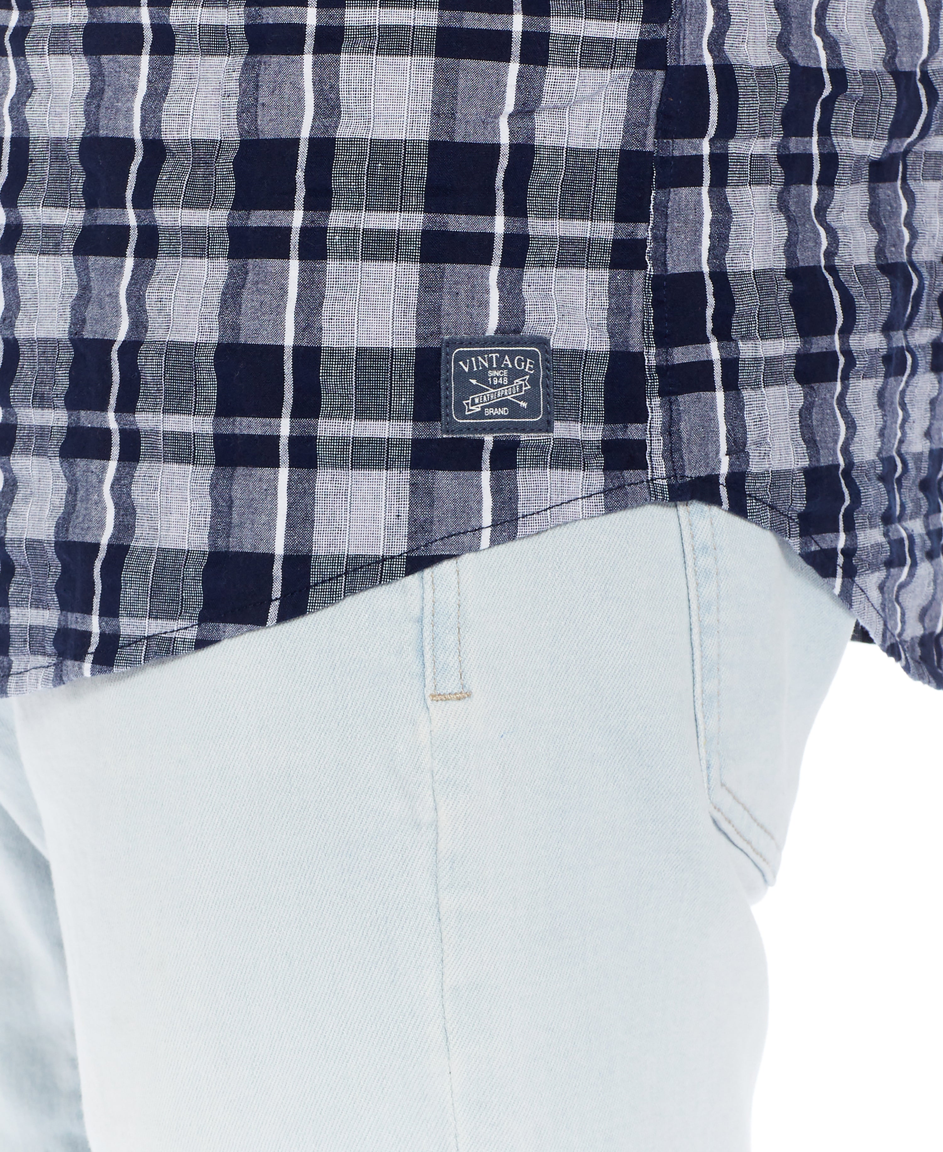 Plaid Performance Shirt in Shadow