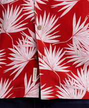 Short Sleeve Rayon Printed Camp Shirt In Tandoori Spice | Woven Shirts | Weatherproof Vintage