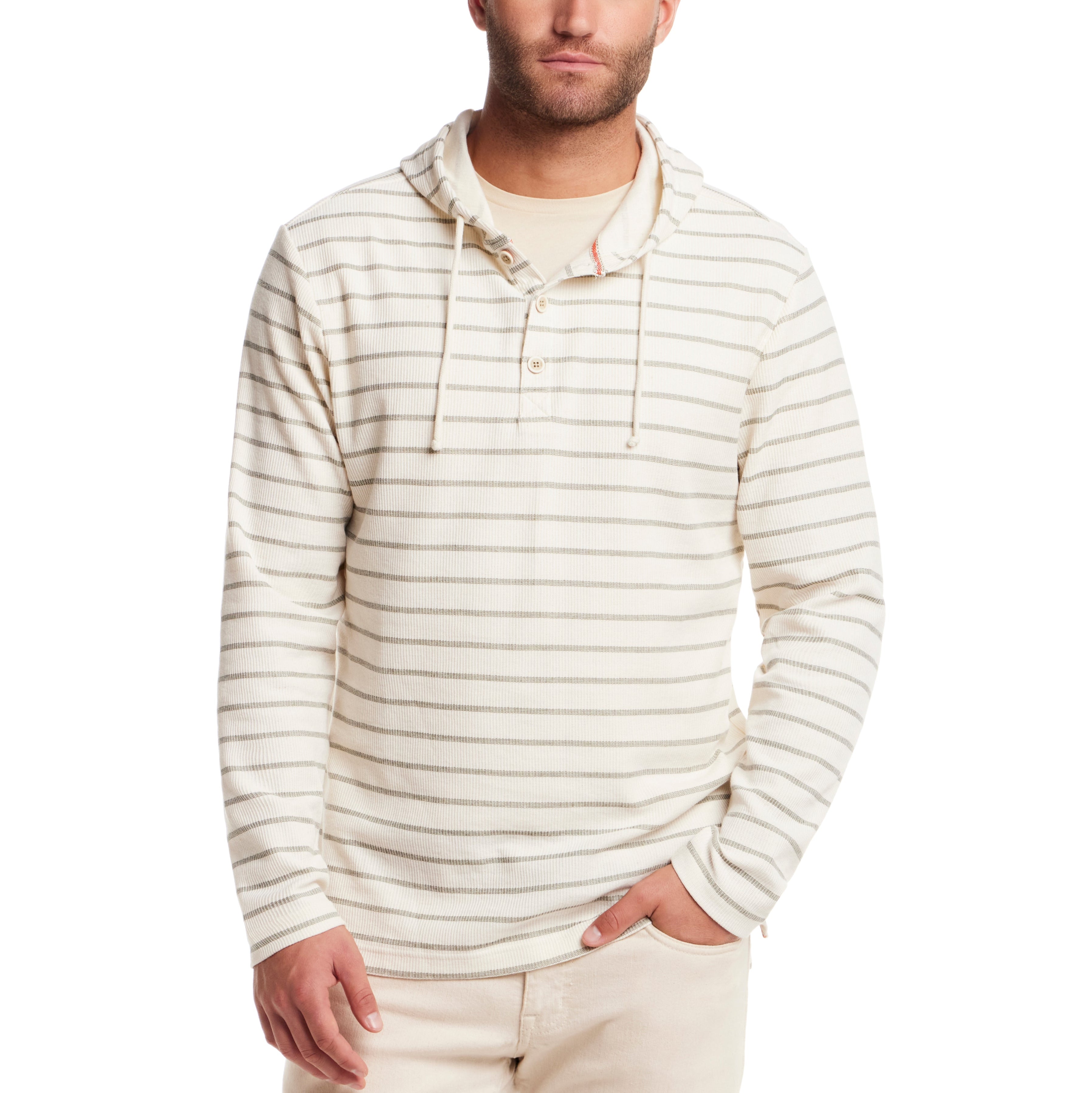 Long Sleeve Summer Hoodie in Tea Leaf