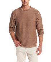 Twill Stonewash Sweater in Clay