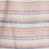 Short Sleeve "Faux Linen" Cotton Shirt in Blush