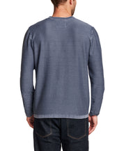 Twill Stonewash Sweater in Insignia Blue