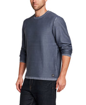 Twill Stonewash Sweater in Insignia Blue