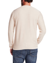 Twill Stonewash Sweater in Natural