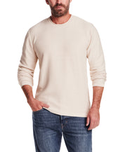 Twill Stonewash Sweater in Natural