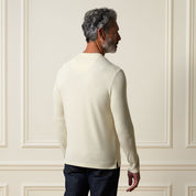Long Sleeve Crew Neck in Ivory