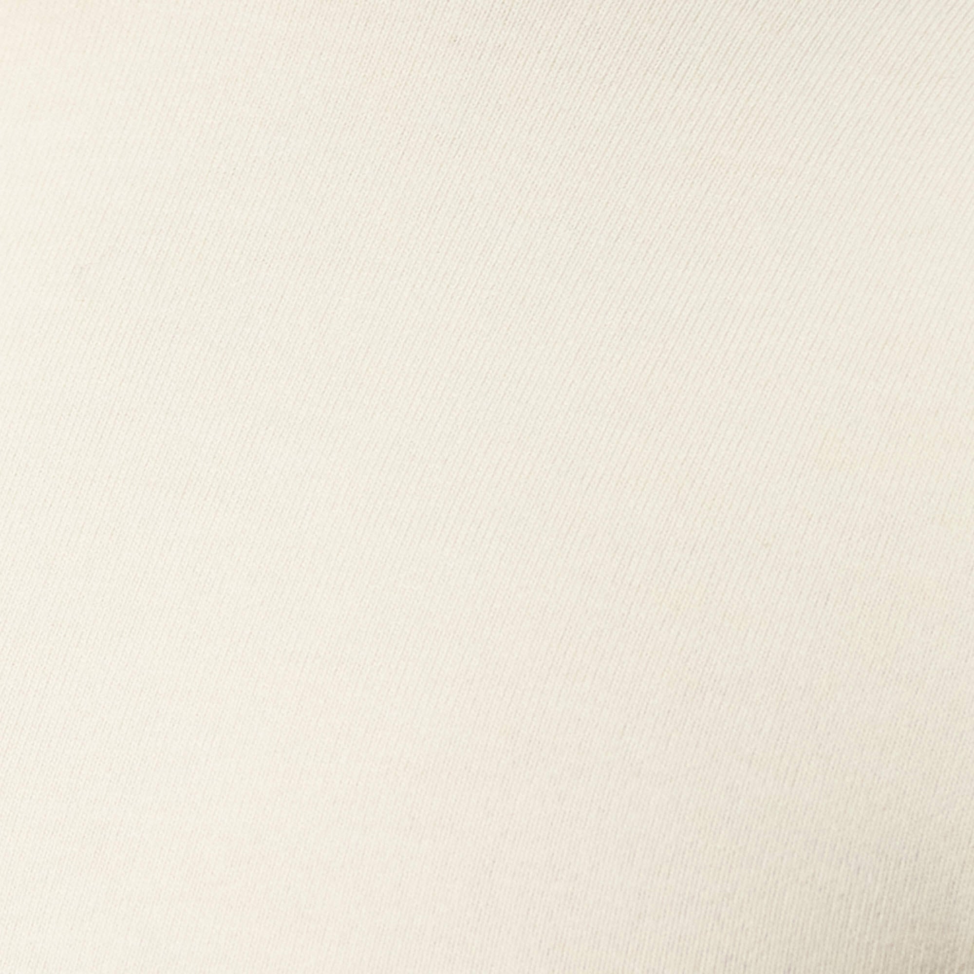 Long Sleeve Crew Neck in Ivory