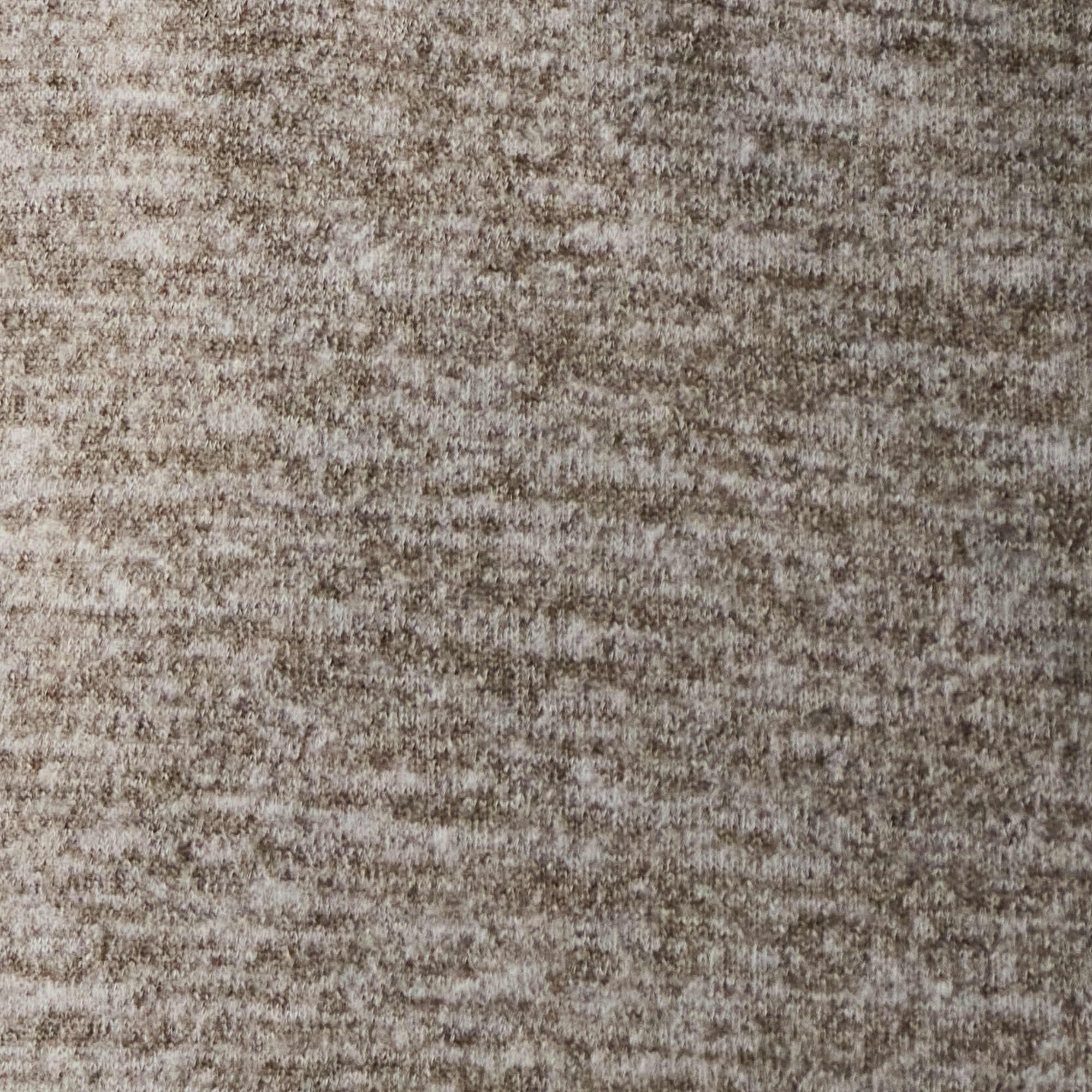 Long Sleeve Mixy Henley in Dark Brown