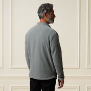Brushed Corded Shirt Jacket in Ultimate Grey