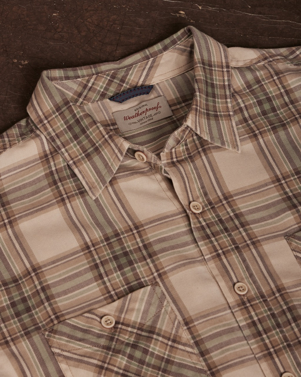 Long Sleeve Burnout Flannel in Angora