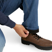 Regular Fit Fleece Lined Jeans - Baltic Wash