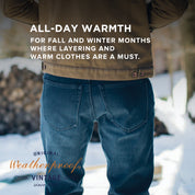 Regular Fit Fleece Lined Jeans - Baltic Wash