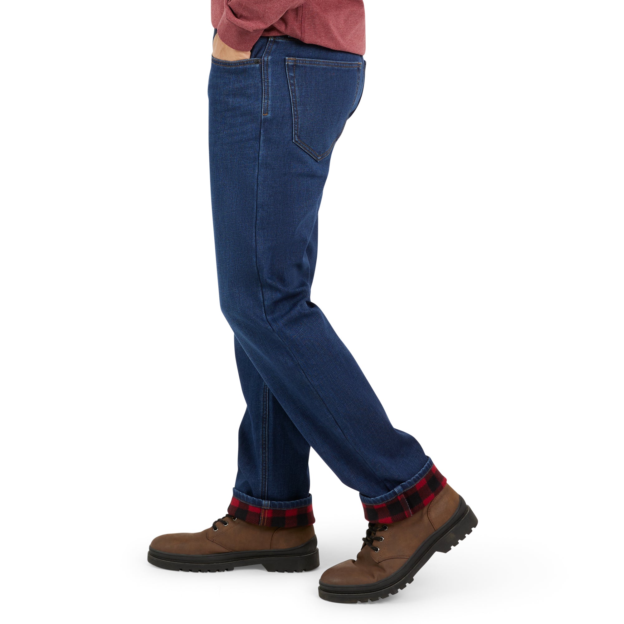 Regular Fit Fleece Lined Jeans - Osaka