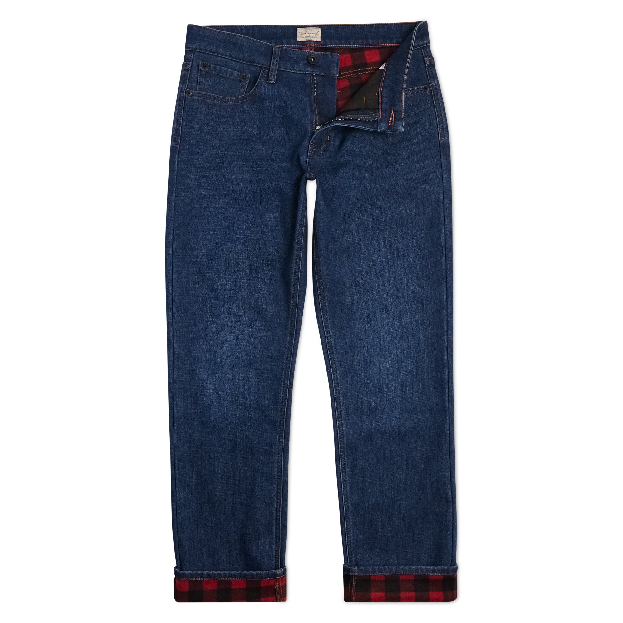 Regular Fit Fleece Lined Jeans - Osaka