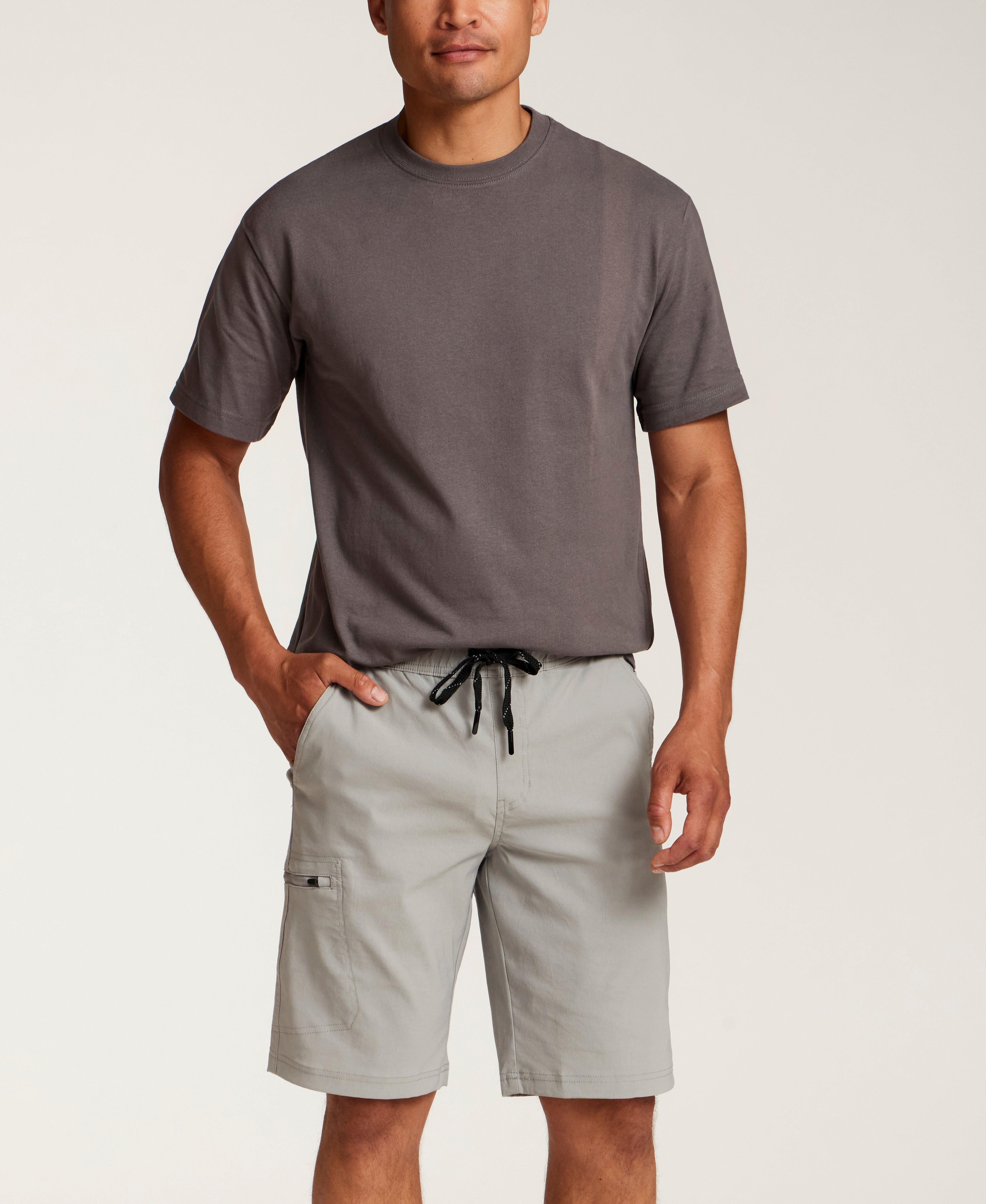 The Stratton Pull On Short in Quicksilver