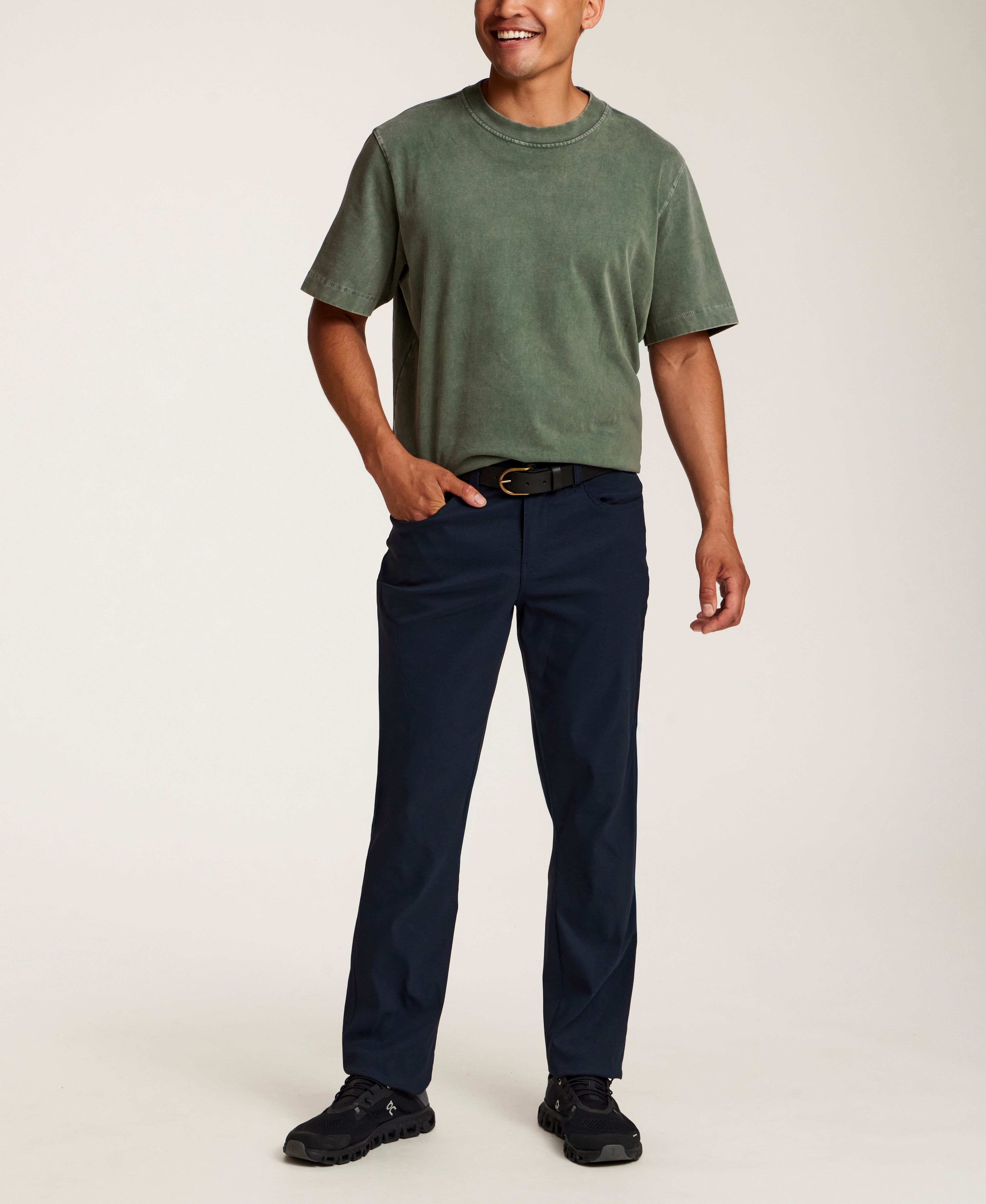 The Maverick Tech Cargo Pant in Navy