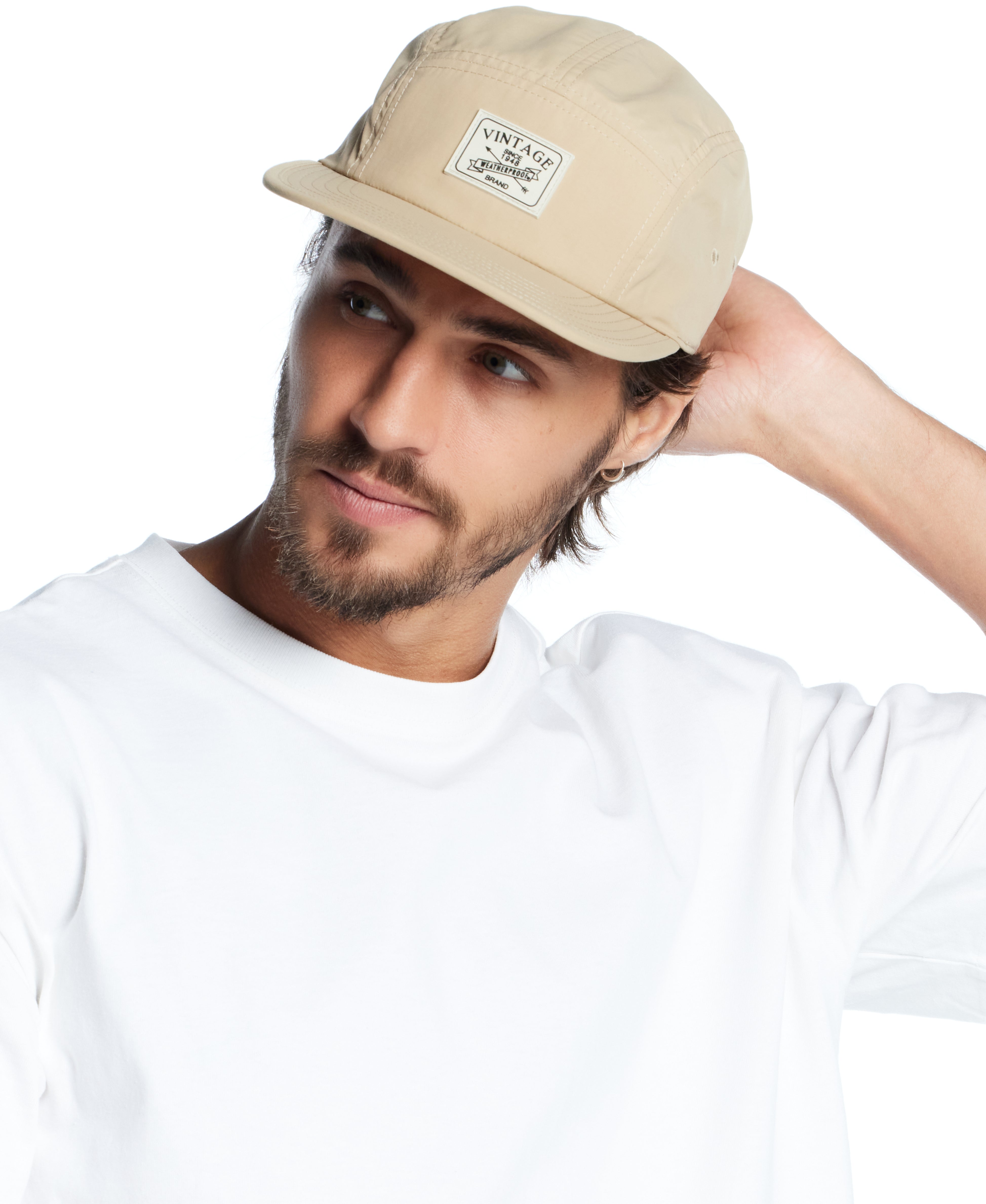 Vintage Jogger Cap in Khaki