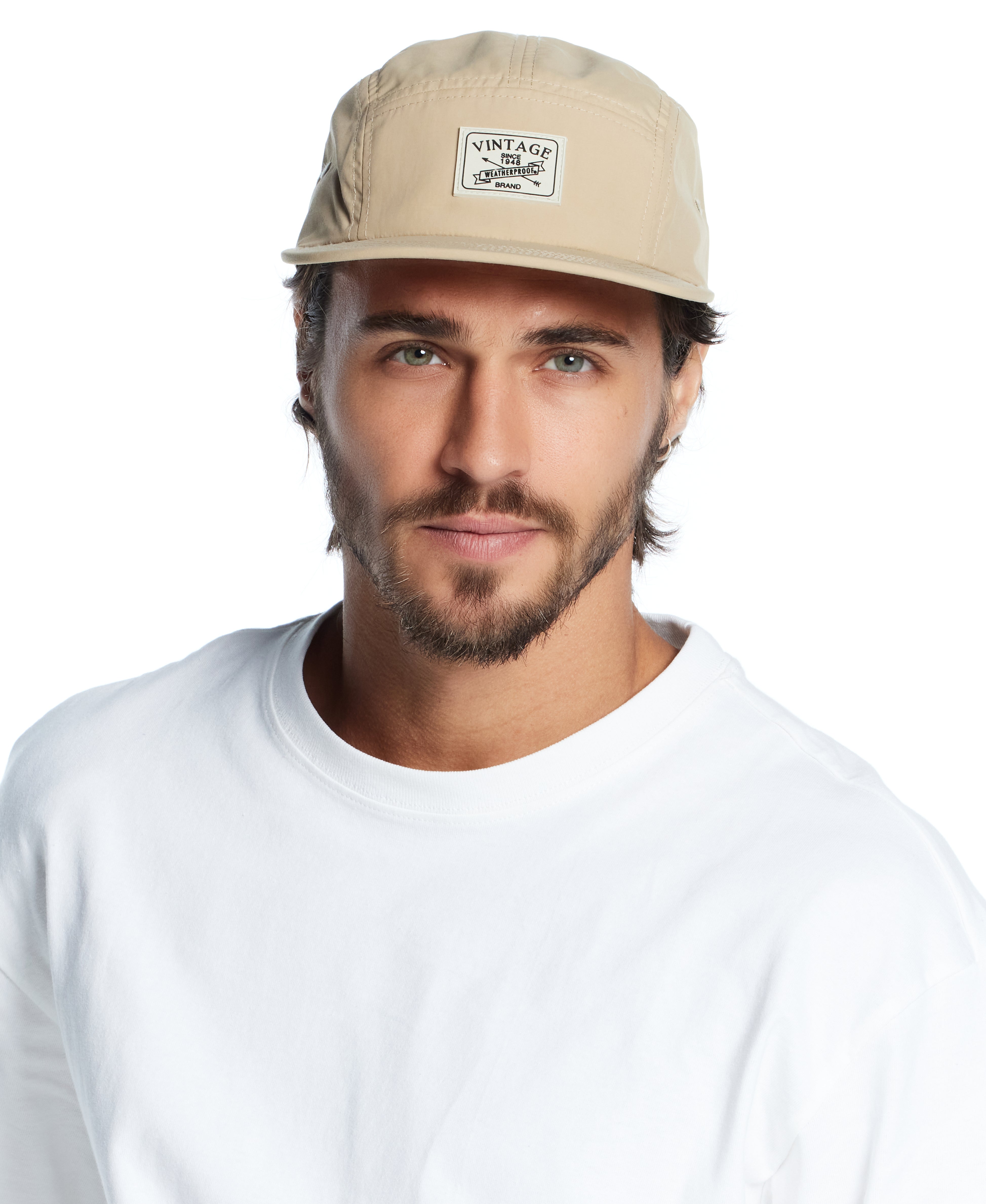 Vintage Jogger Cap in Khaki