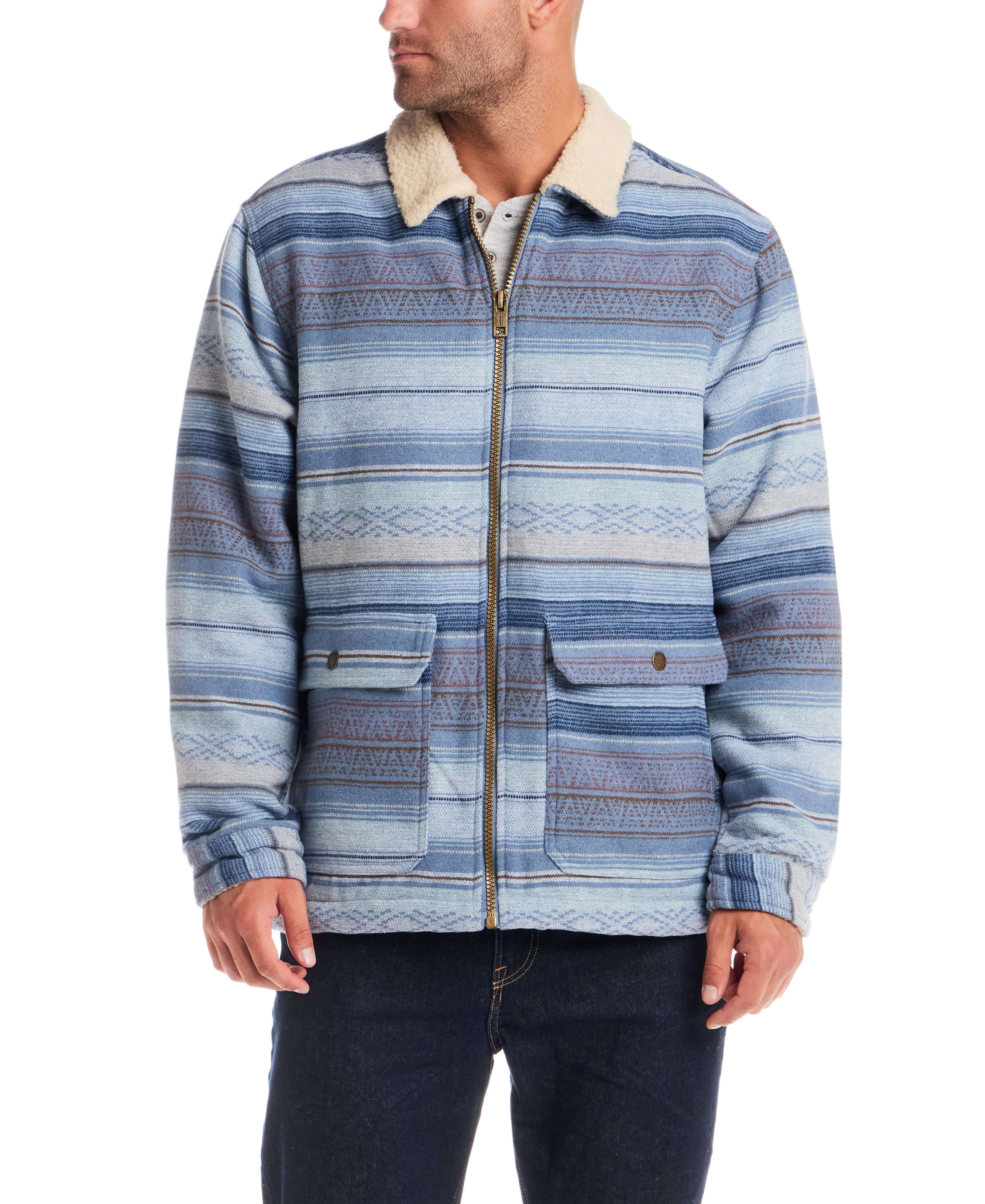 Berber Lined Southwest Rancher Jacket Dusty