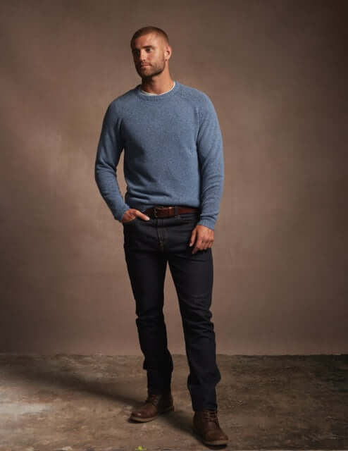 Boucle Crew Denim