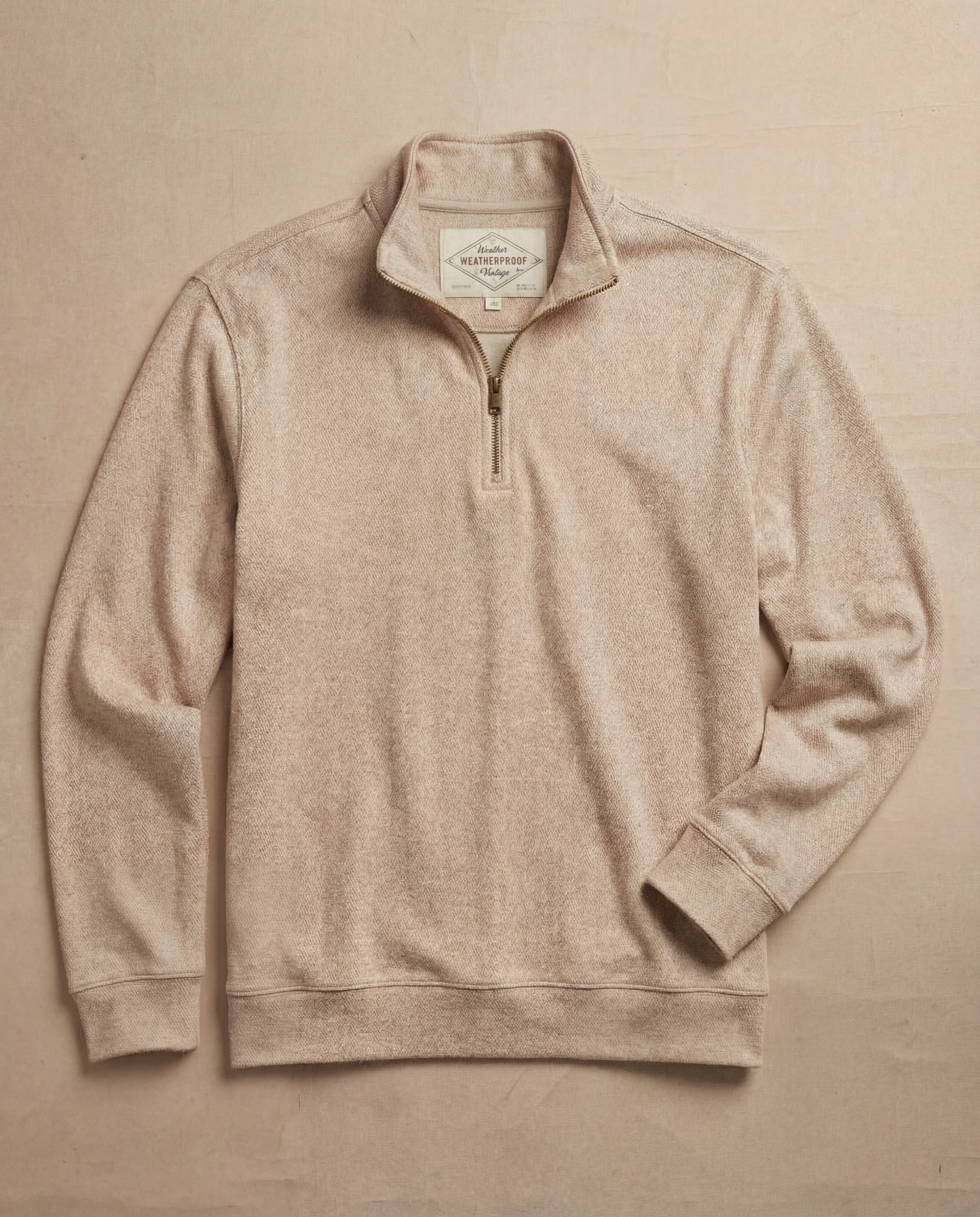 Long Sleeve Quarter Zip in Kelp