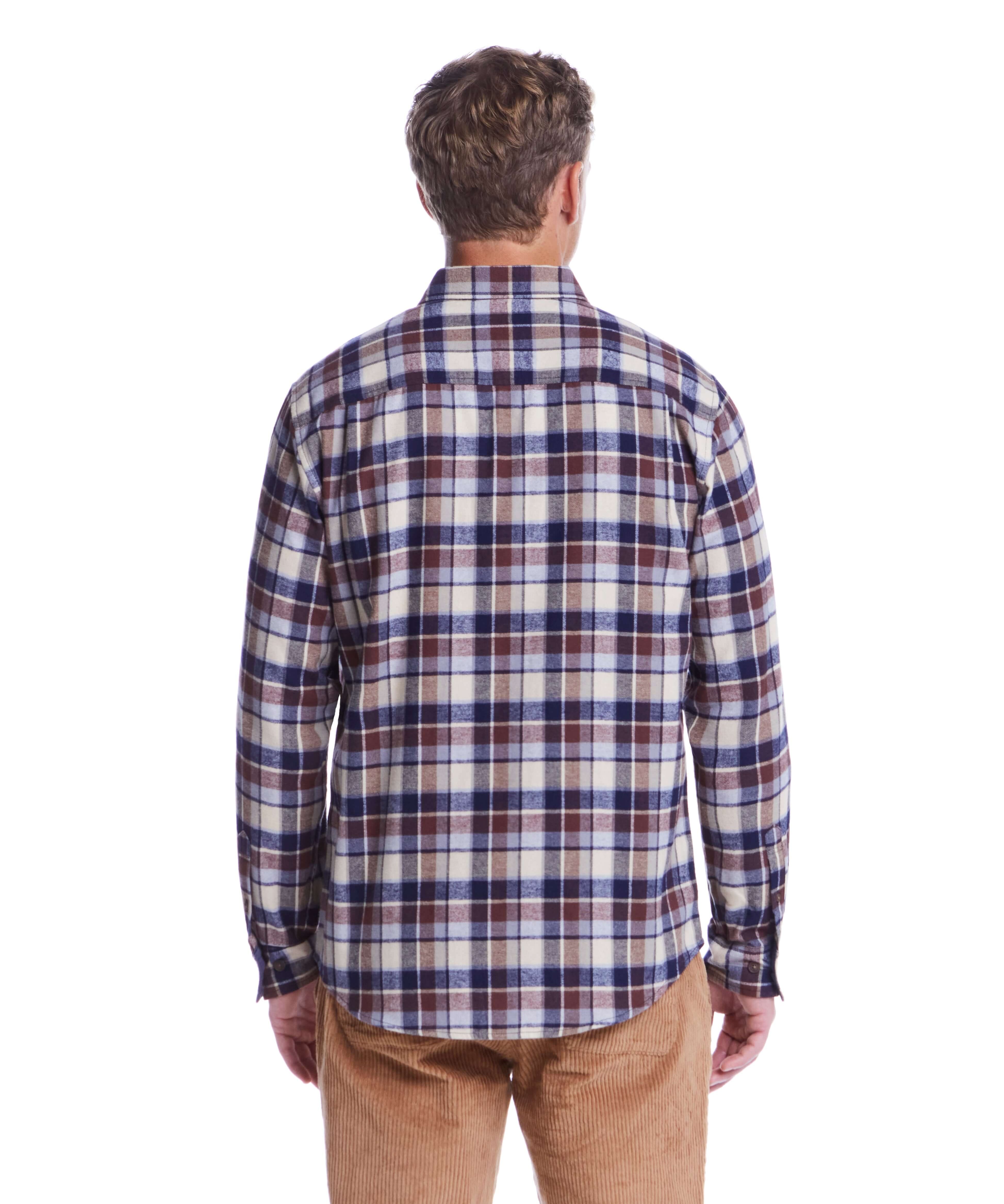 long-sleeve-brushed-flannel-downtown-brown-vintage-plaid-shirt-back-view.jpg