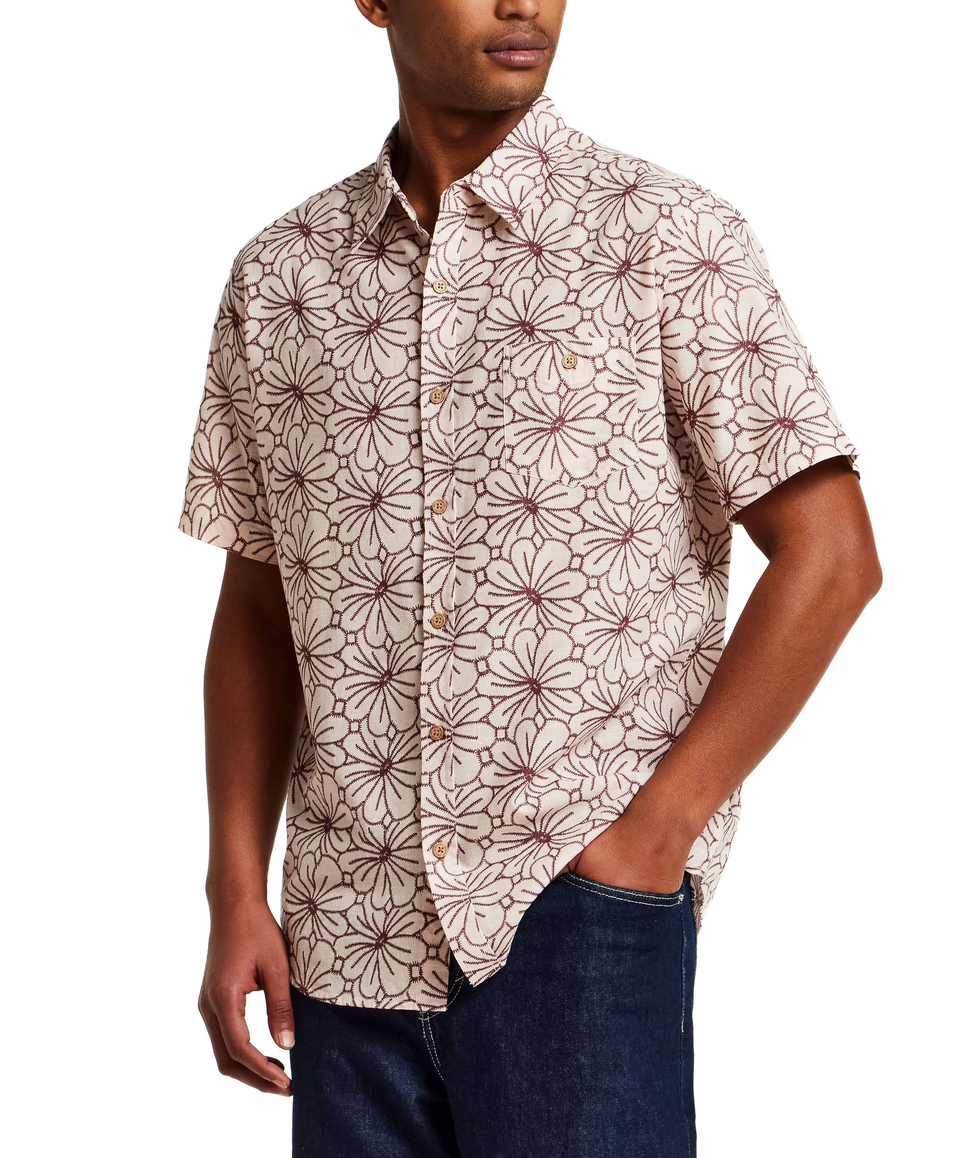 mens-cotton-linen-texture-shirt-rose-brown-floral.jpg