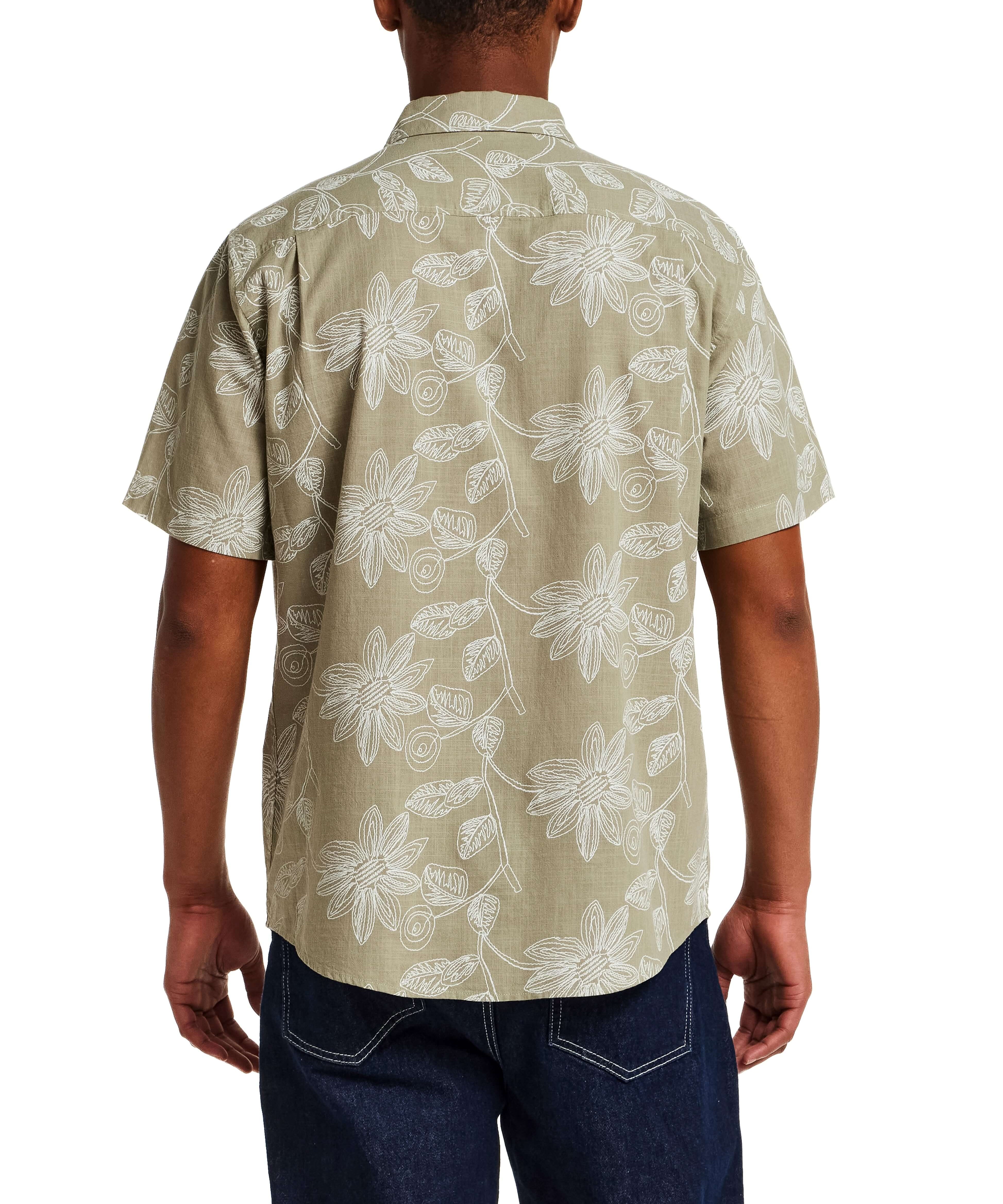 mens-cotton-linen-texture-shirt-sea-grass-floral-back.jpg