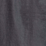 Close-up texture of Long Sleeve Linen Shirt in Grey, featuring lightweight and relaxed linen fabric.