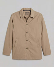 Mid Length Commuter Trench in Khaki with clean lines and tailored cut for everyday versatility.
