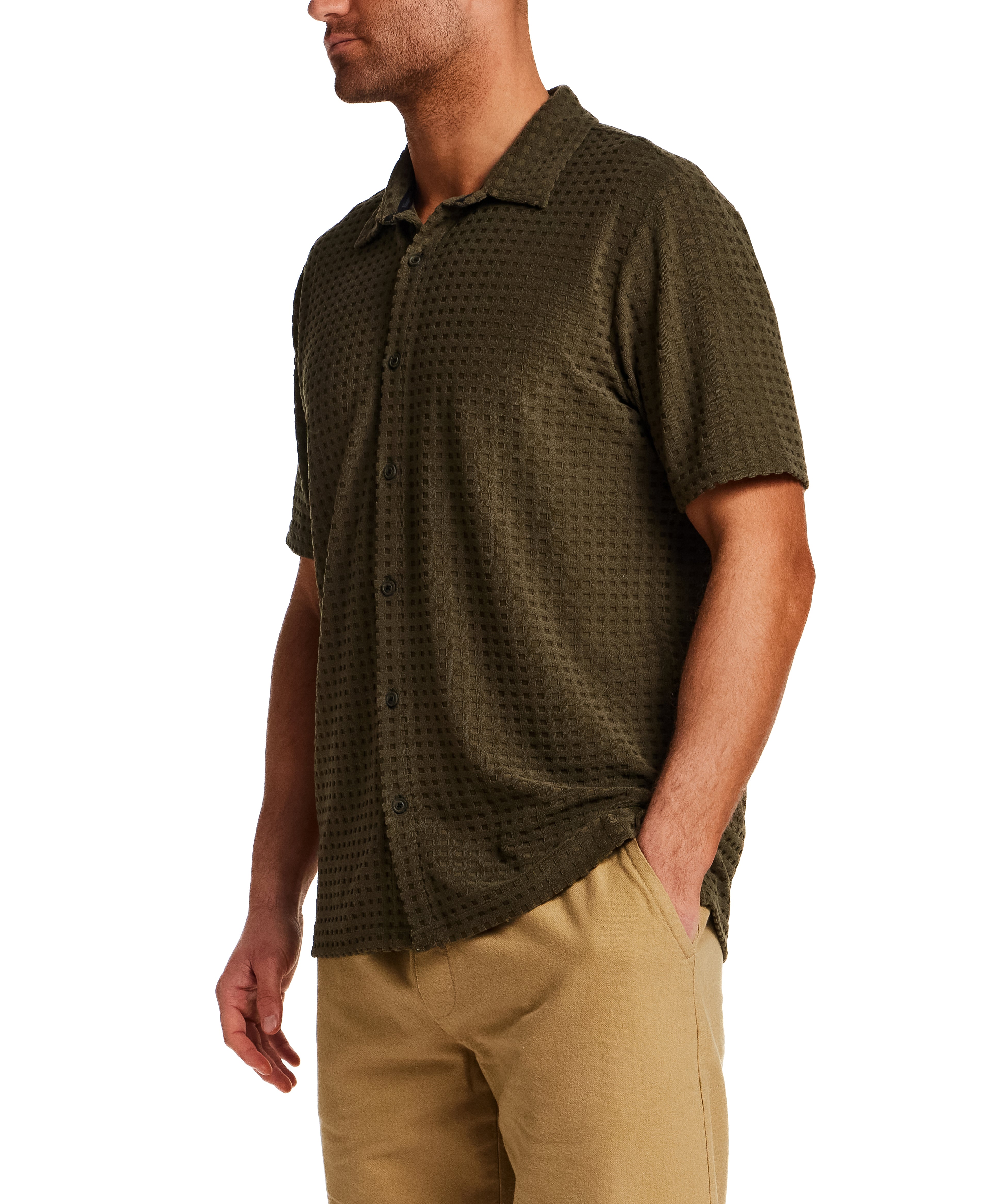 mens-textured-grid-shirt-olive-front.jpg