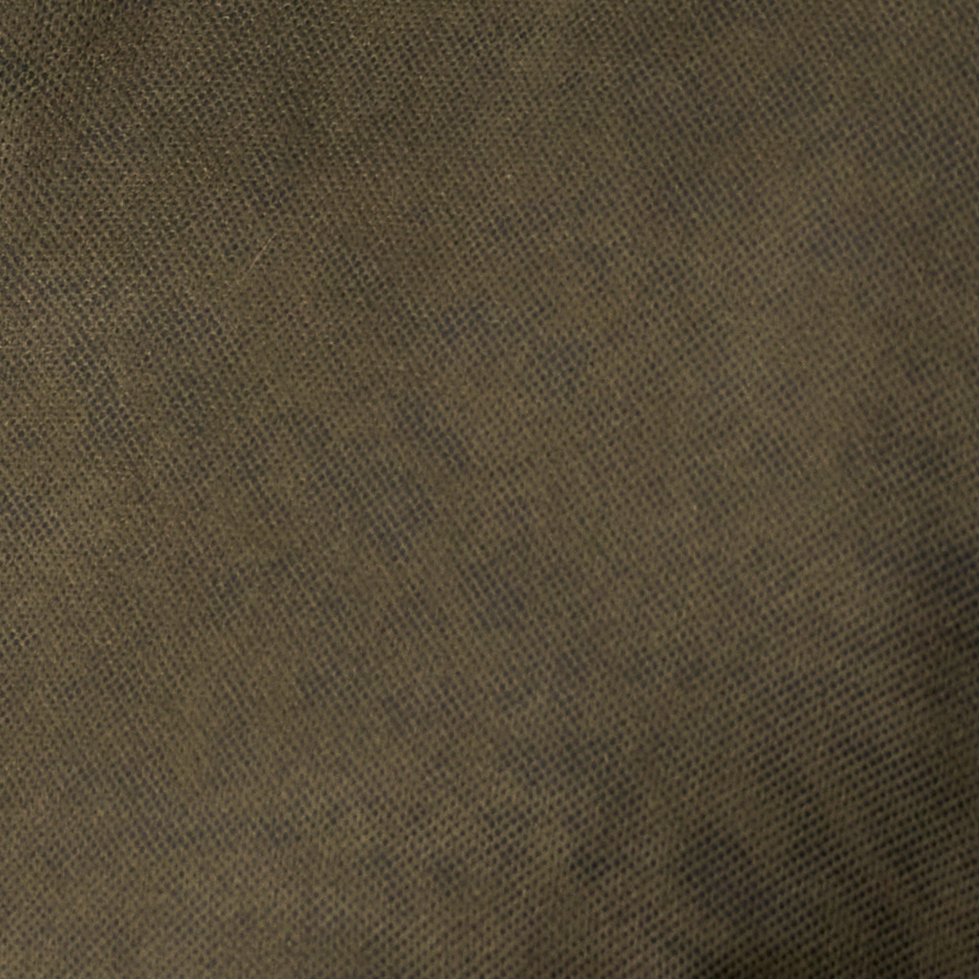 Close-up of the fabric texture of the Sueded Jacket in Olive, showcasing smooth faux suede material.