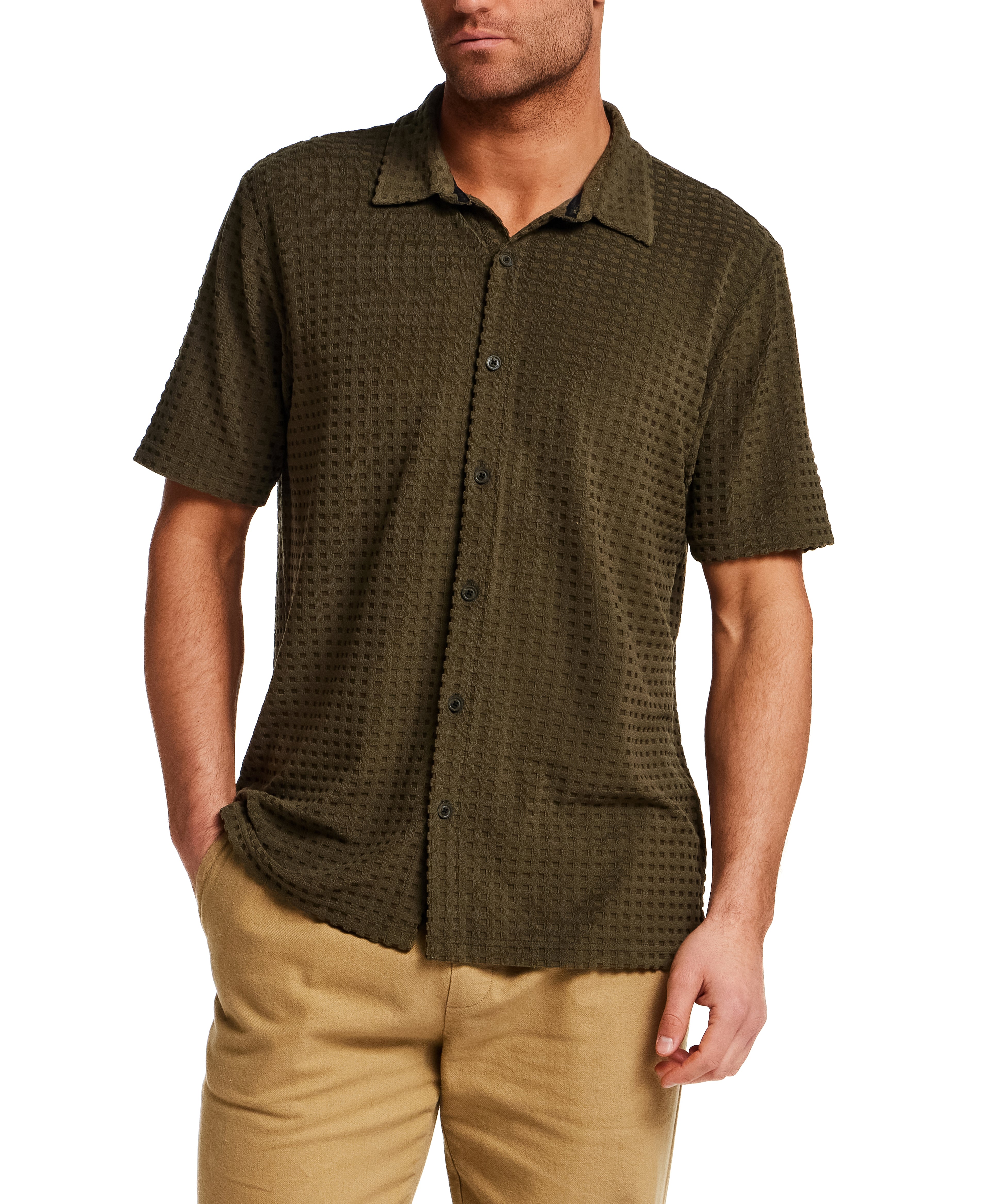 olive-textured-grid-shirt-mens-vintage.jpg