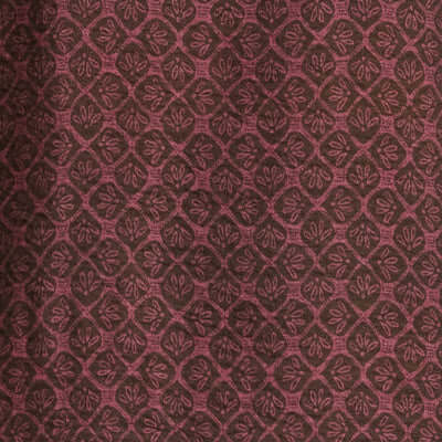 Petal Print Short-Sleeve Shirt fabric featuring an elegant all-over petal pattern in warm rose tones.