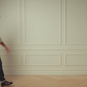 Long Sleeve Crinkle Henley in White