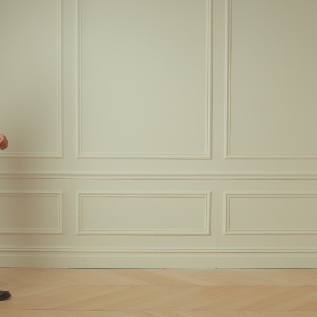 Dobby Button Down Shirt in Black