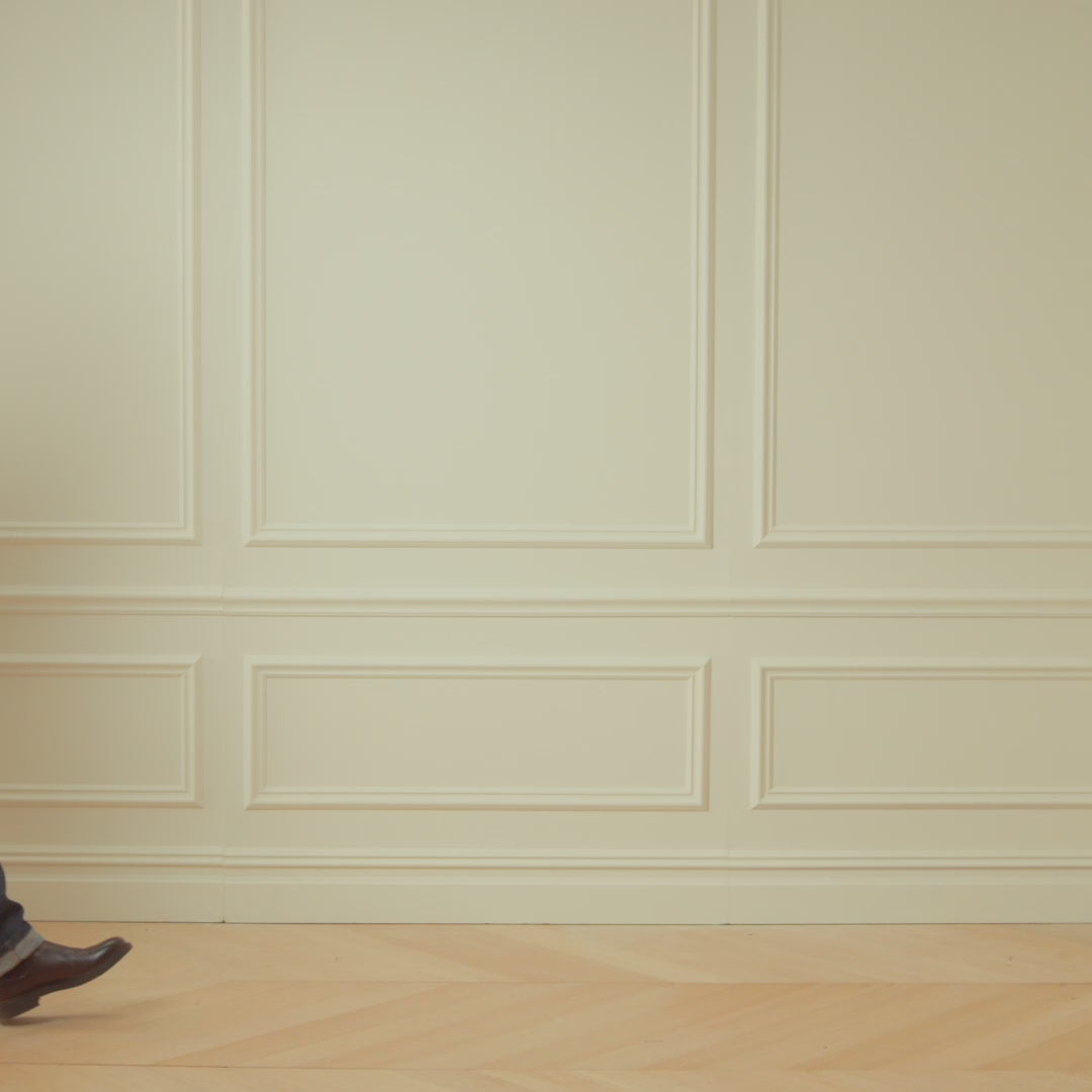 Long Sleeve Brushed Flannel Overshirt in White Plaid