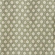 The Medallion Print Seersucker Shirt in Green fabric texture featuring a refined medallion print design.