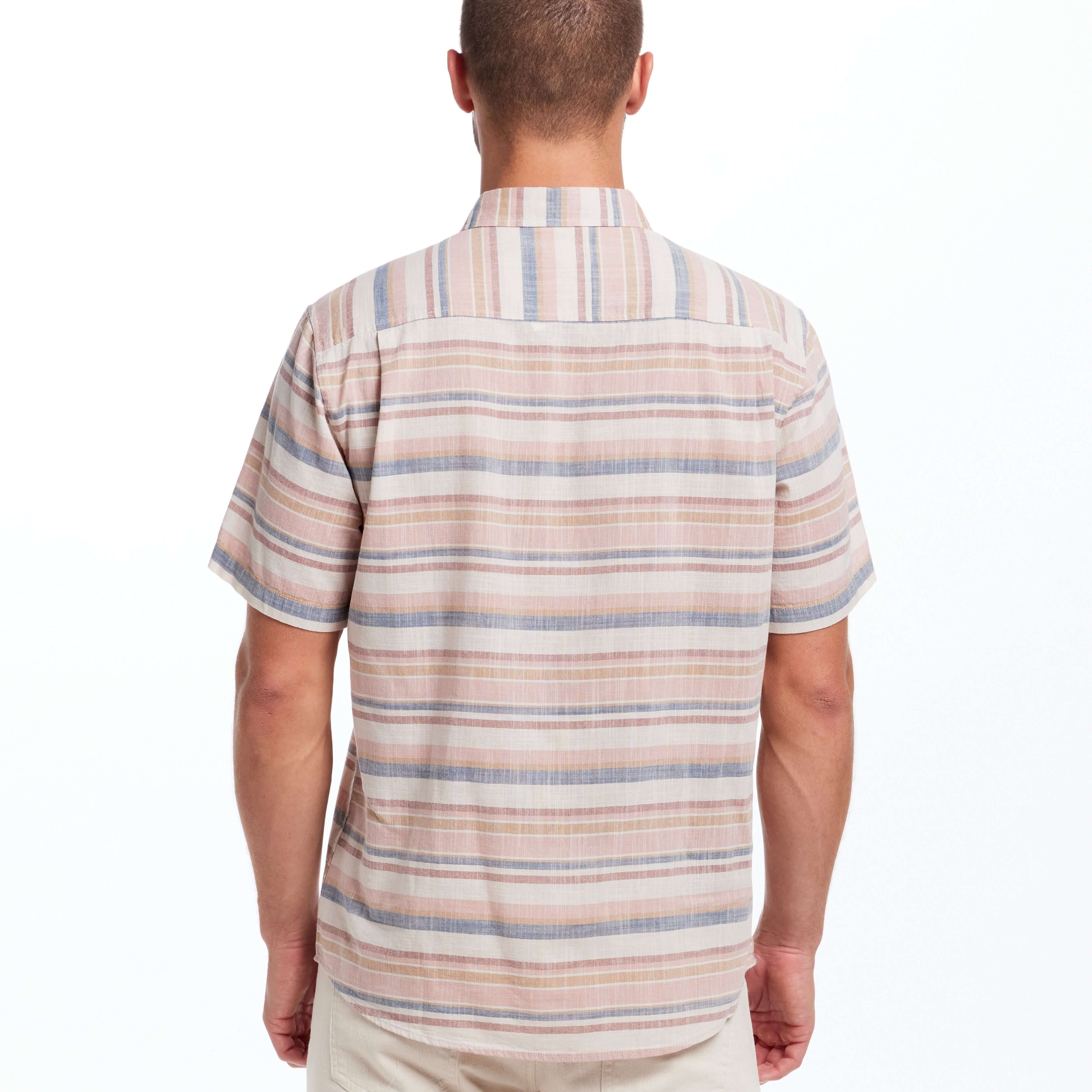 トップス  *PRELOVEDCRIMSO Faux Linen Shirt in Blush | Weatherproof® Vintage